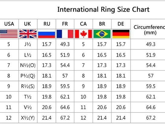 zweiteiliges neues Herz-Ring-Set