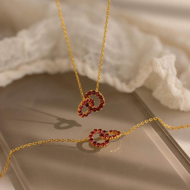 individuelles Ewigkeits-Geburtsstein-Armband