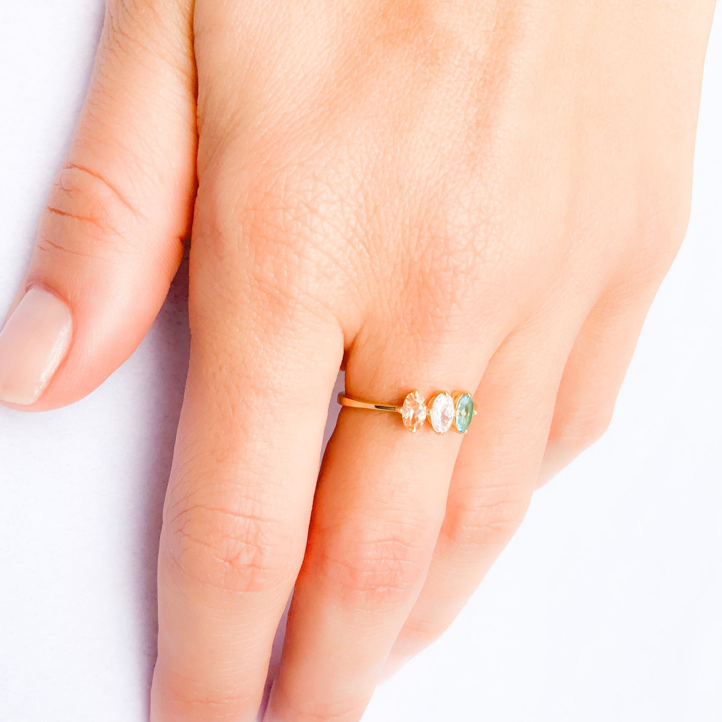 Personalisierter Geburtssteinring