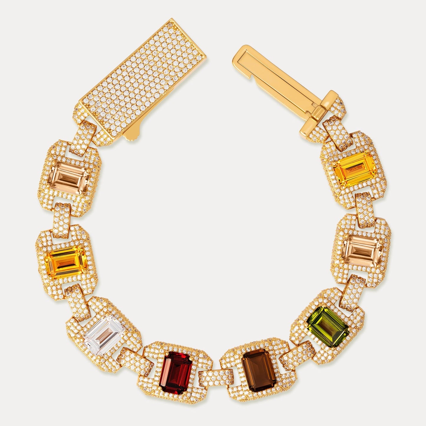 Riviera Edelsteinarmband