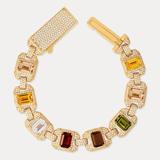 Riviera Edelsteinarmband