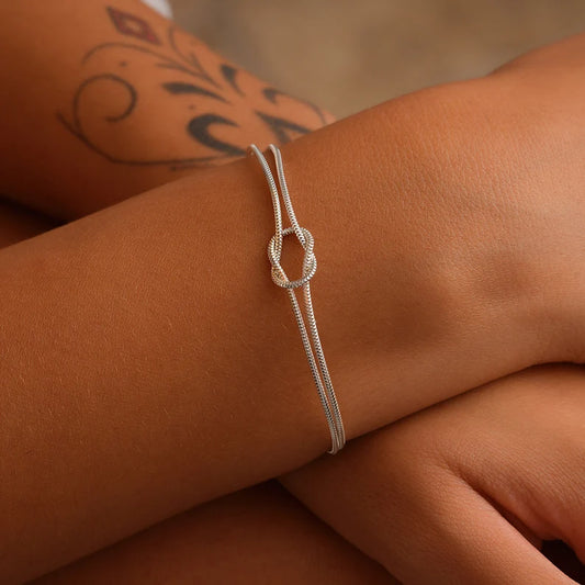 Paararmband aus 18 Karat Gold