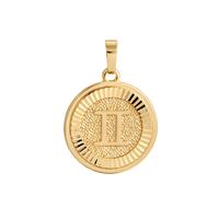 Goldene Sternzeichen-Halskette (Unisex)