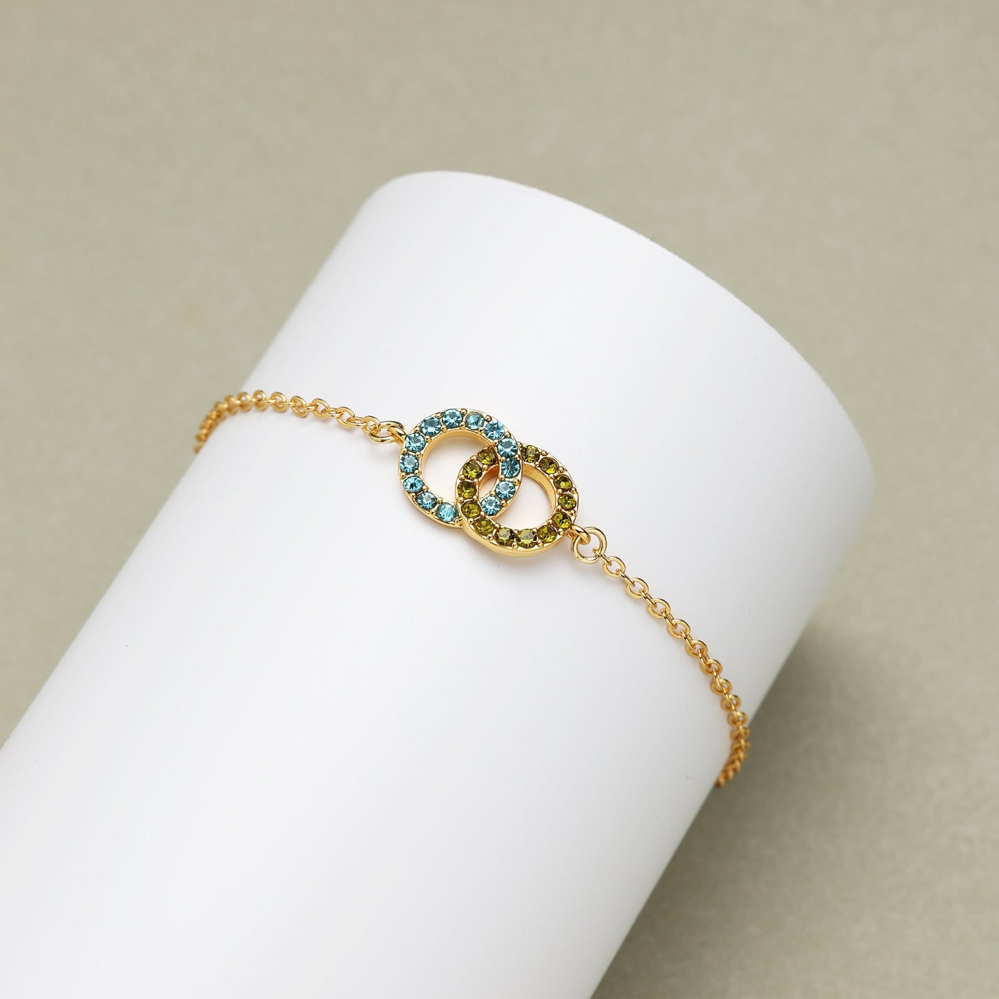 individuelles Ewigkeits-Geburtsstein-Armband