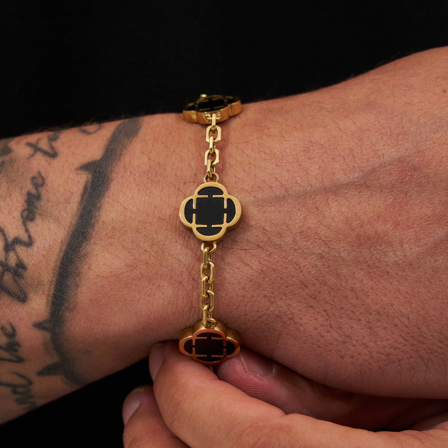 Onyx Edelstein Armband