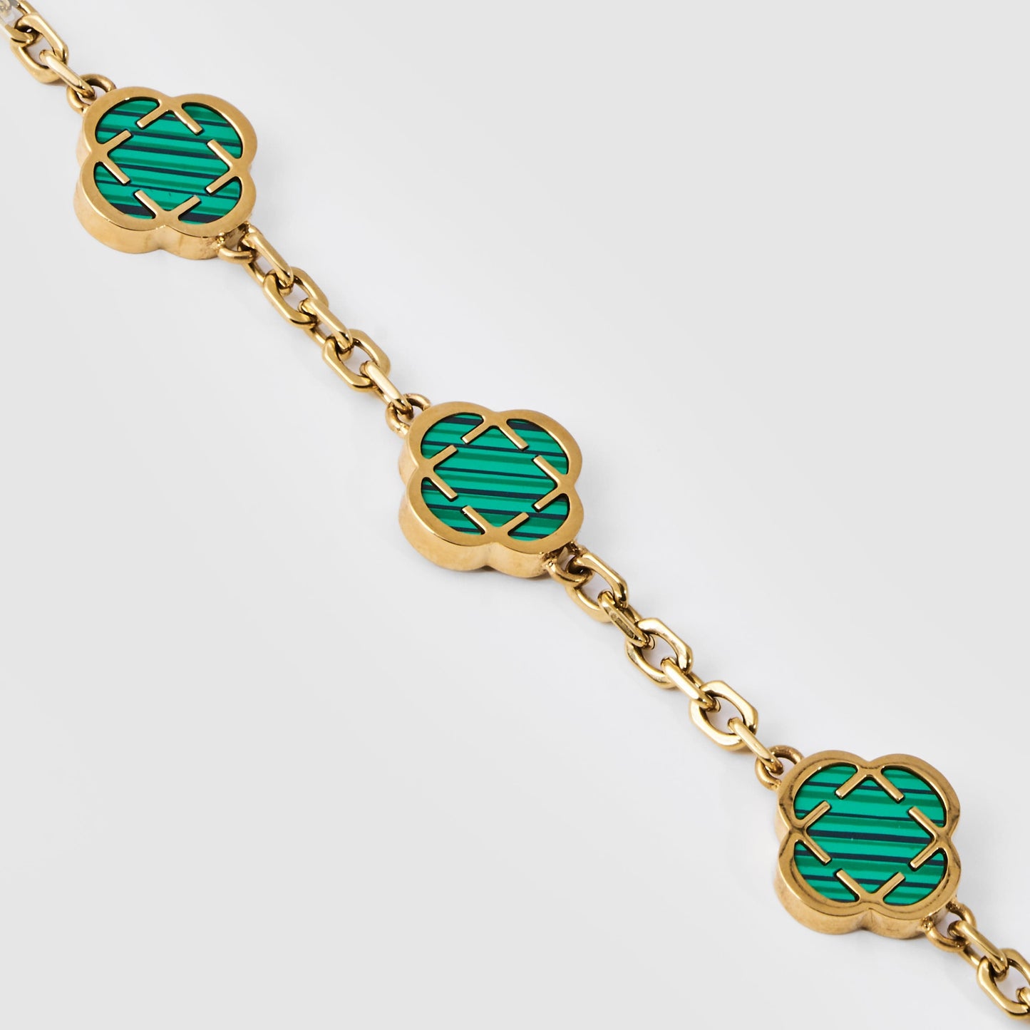 Malachit Edelstein Armband