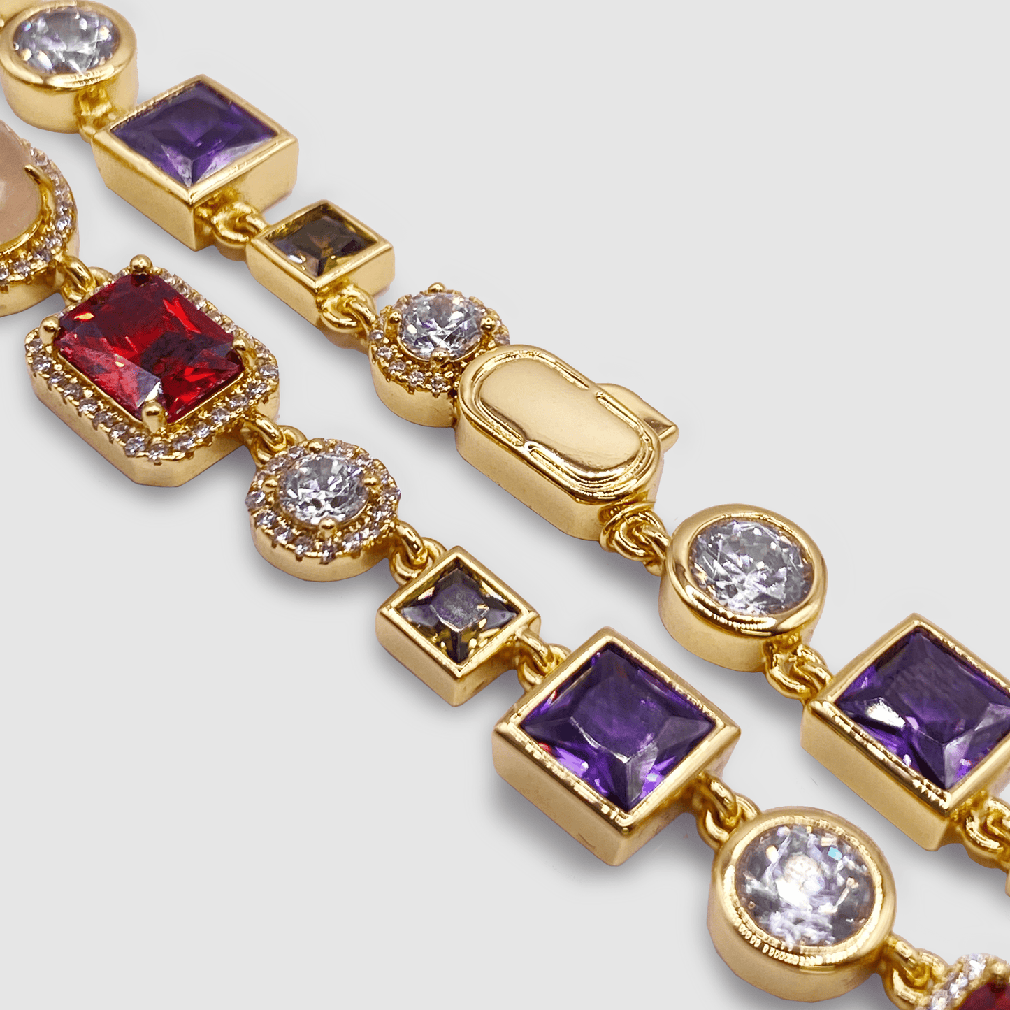 Charm-Edelstein-Halskette