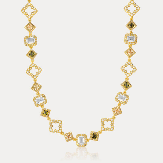 Midas Edelstein Halskette