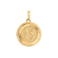 Goldene Sternzeichen-Halskette (Unisex)