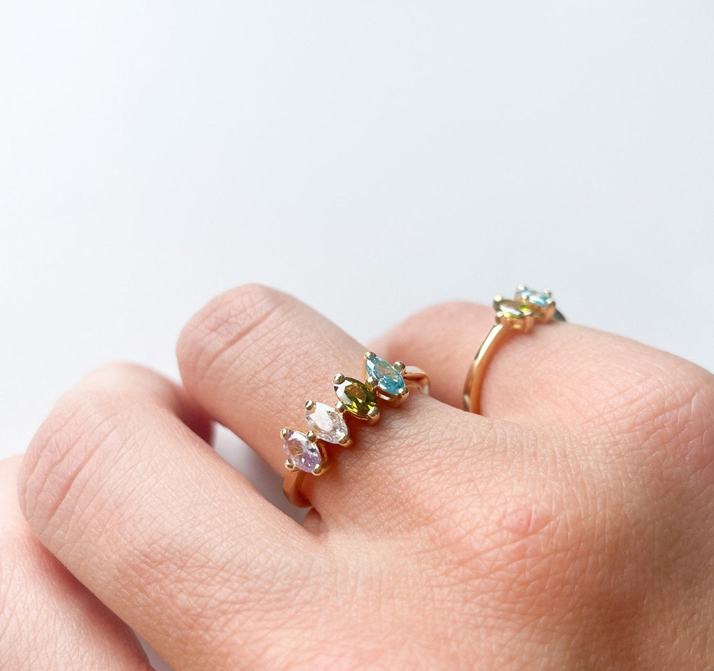 Personalisierter Geburtssteinring