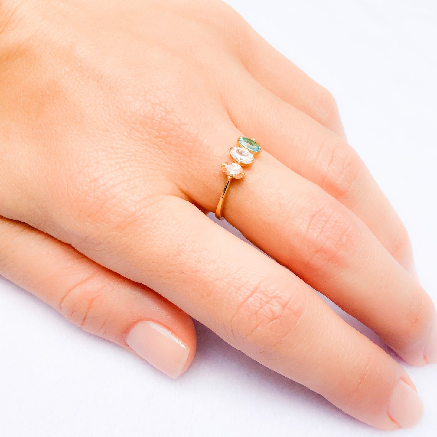 Personalisierter Geburtssteinring